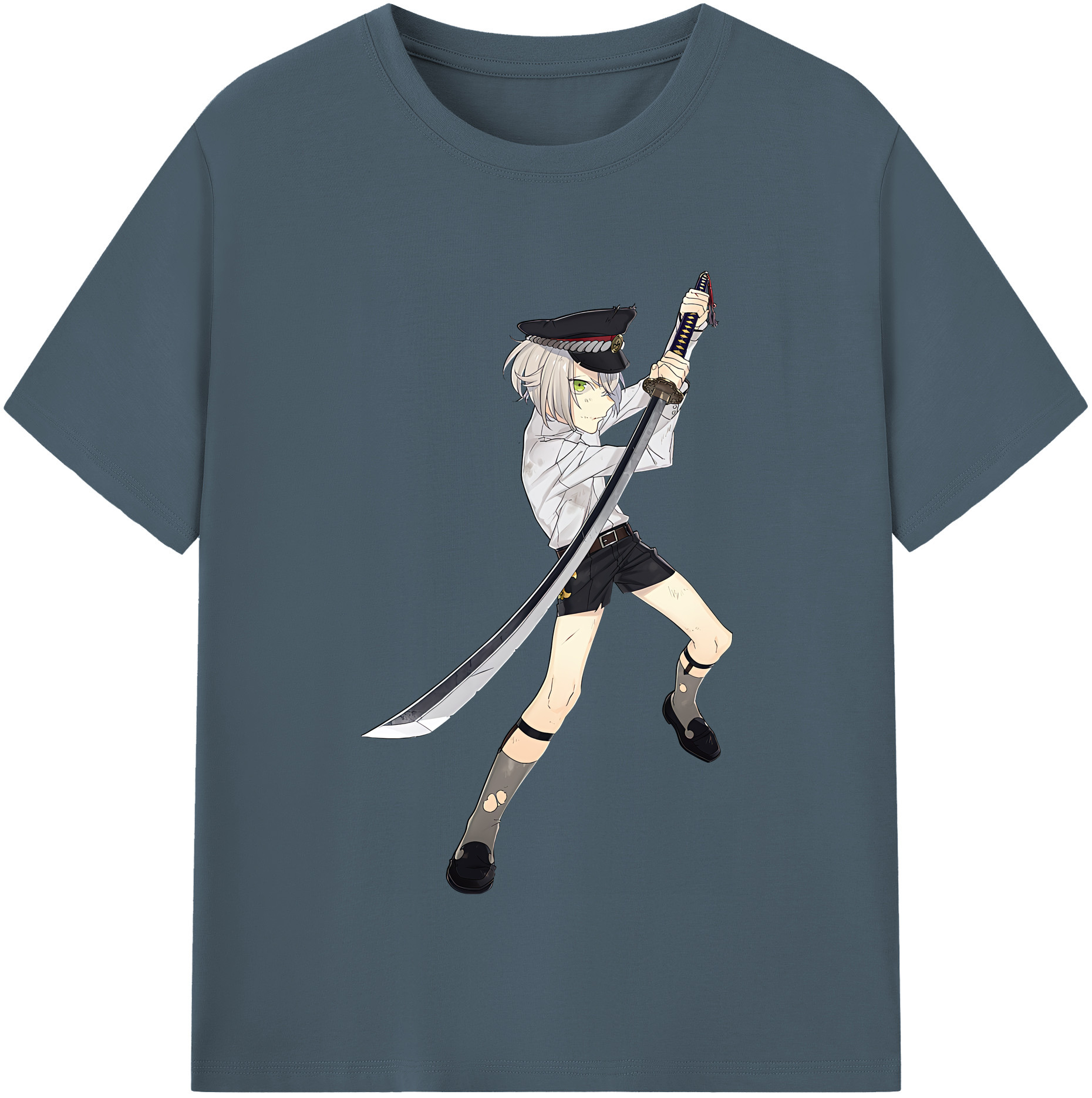 （画像用） 刀剣乱舞 Touken Ranbu 綿100％半袖Tシャツ（フロントプリント）